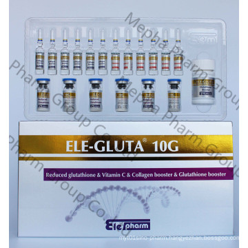Glutathione Injection Ele-Gluta 10g for Skin Whitening